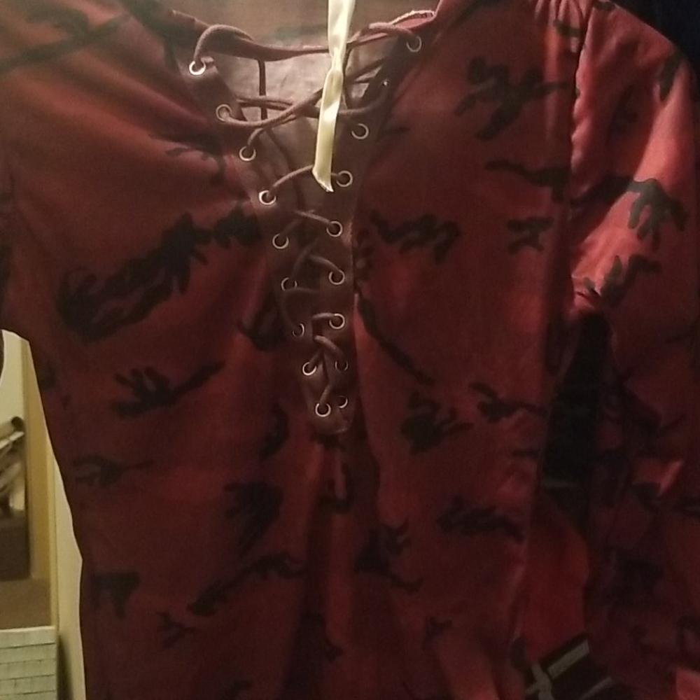 Long sleeve camouflage shirt